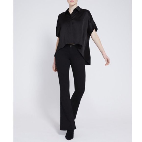 NEW! Alice + Olivia Edyth High-Low Top - Picture 3 of 9